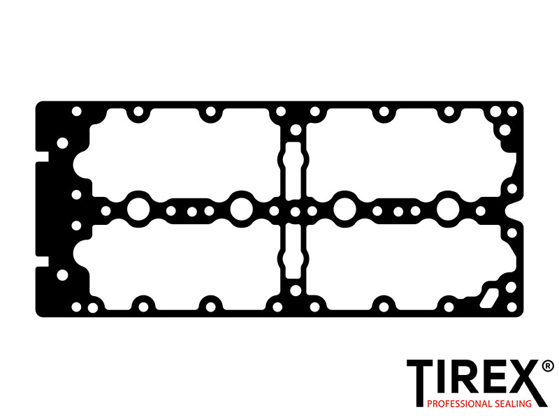 Прокладка крышки клапанной - Tirex TE01356