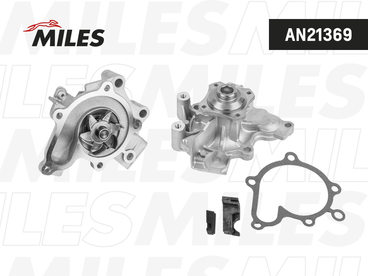 Насос водяной mazda 323 /626 1.8-2.2 92-97/97- - Miles AN21369