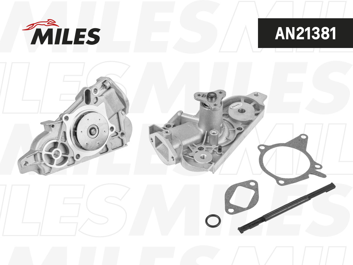 Насос водяной mazda 323 1.4-1.8 94- - Miles AN21381