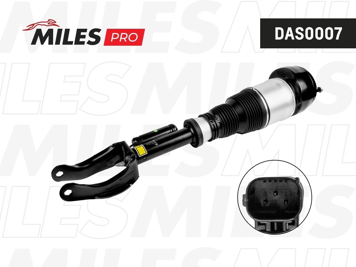 Пневмоамортизатор передний левый 12-16 Mercedes Benz GL-Class (w166) ADS - Miles DAS0007