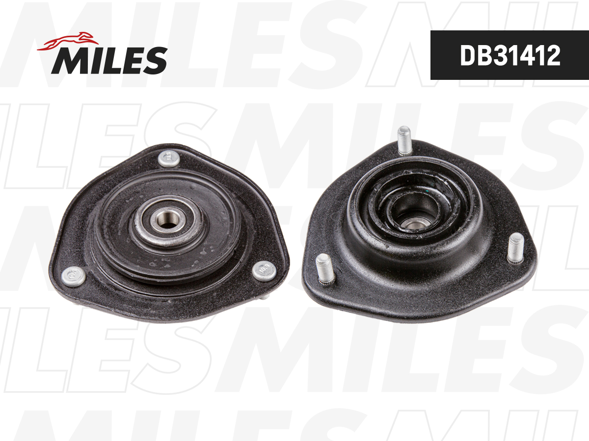 Опора амортизатора mitsubishi carisma 95-03 пер. с подшип. - Miles DB31412