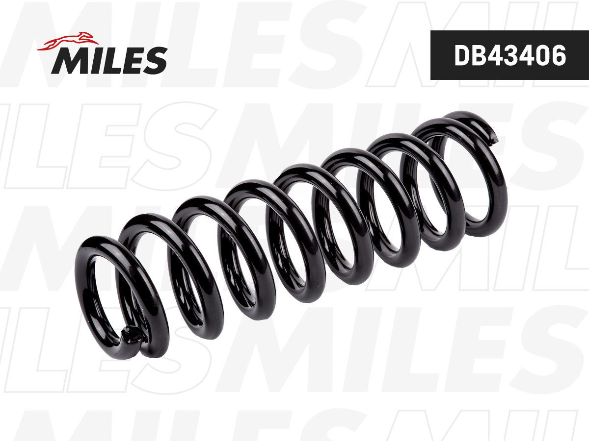 Пружина подвески Toyota LC Prado 120 02-передняя - Miles DB43406