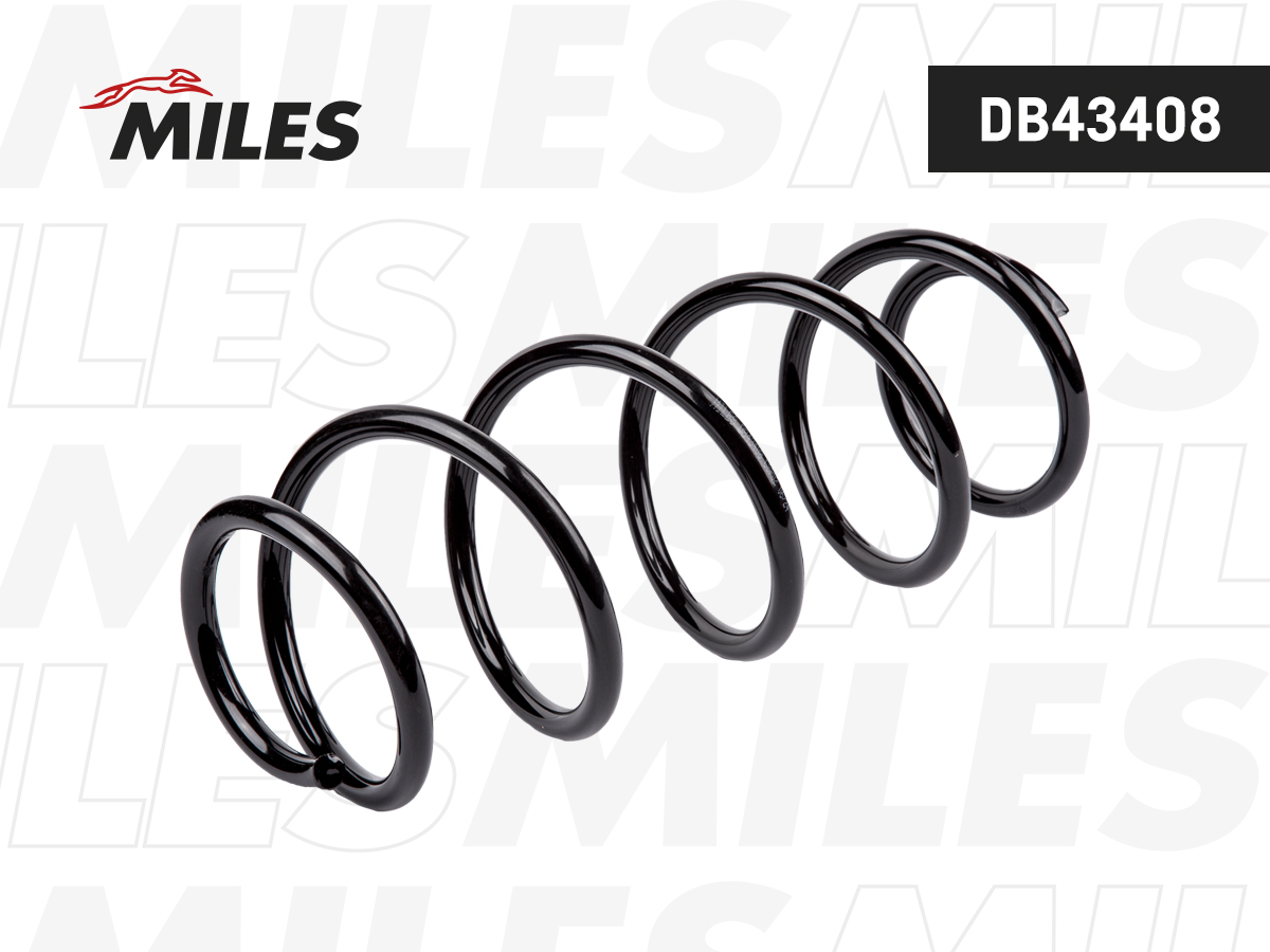 Пружина подвески Ford Fiesta VI 08-передняя - Miles DB43408