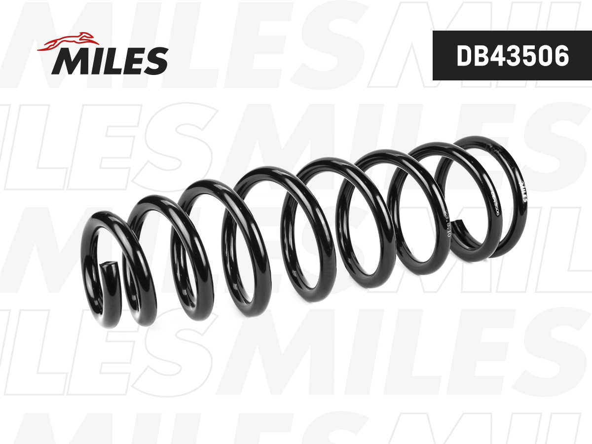 Пружина подвески mazda 6 1.8/2.0 02- передняя - Miles DB43506