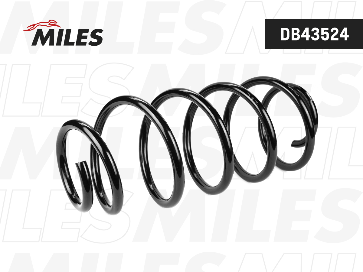 Пружина подвески volvo XC 70 II 2.0/2.4d 07-передняя - Miles DB43524