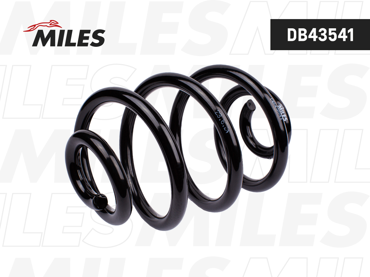 Пружина подвески skoda octavia estate 4x4 1.8T/2.0/1.9TDi 99-04 задняя - Miles DB43541