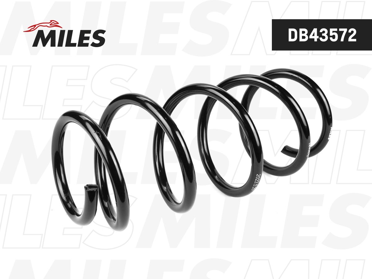 Пружина подвески opel vectra c/signum 2.0t-2.2 16V 02- передняя - Miles DB43572