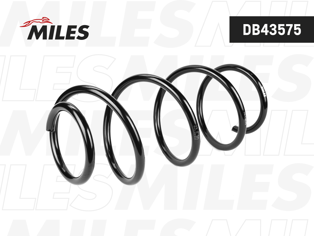 Пружина подвески KIA venga 1.4 / 1.6 12- передняя - Miles DB43575