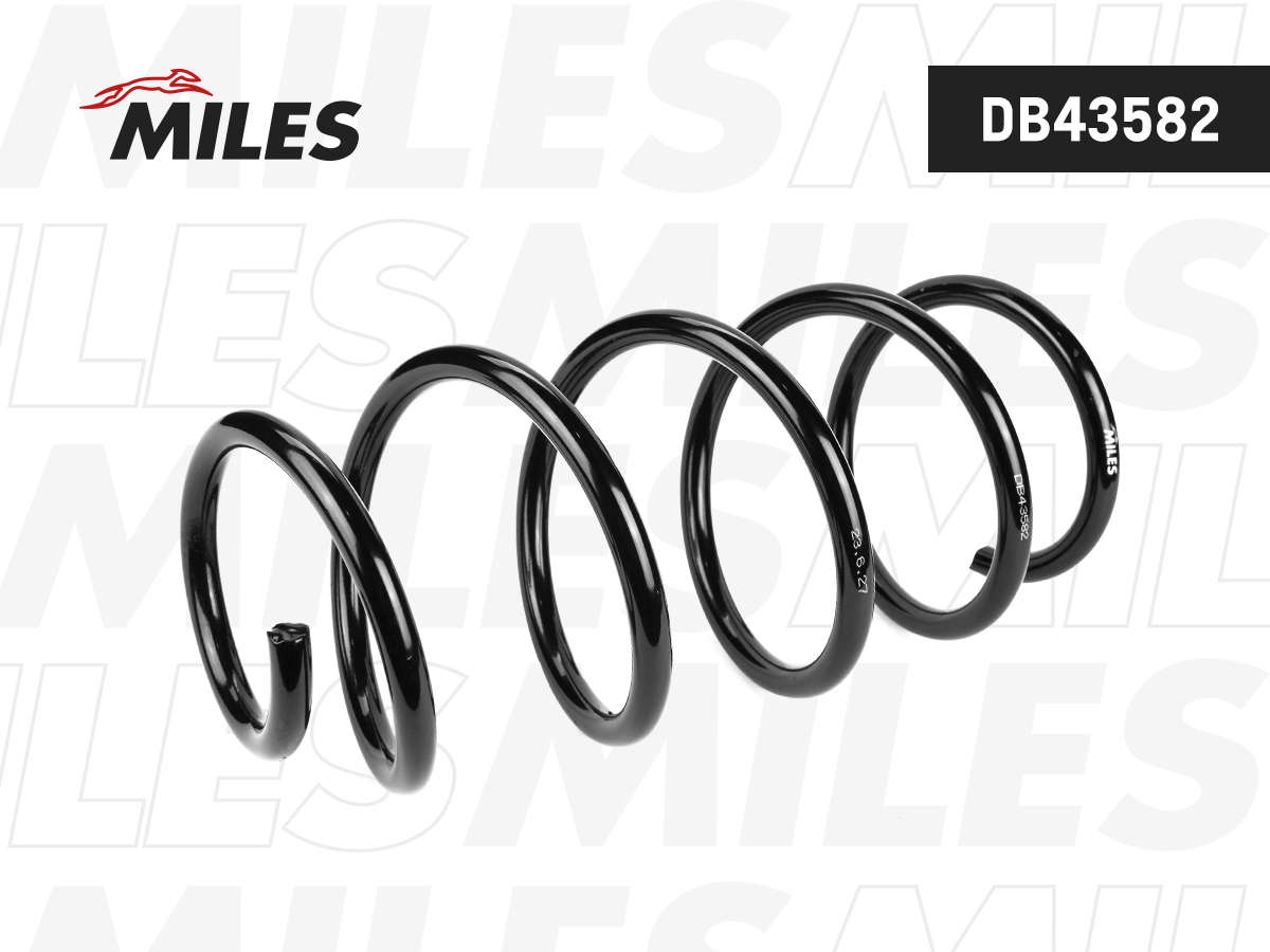 Пружина подвески honda civic viii hatchback 1.4/1.8 09/05- передняя - Miles DB43582