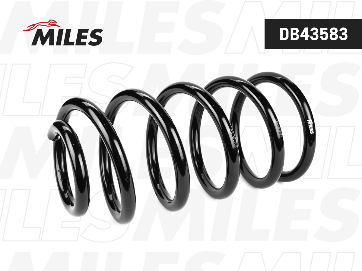 Пружина подвески hyundai santa FE 4WD 09-12 задняя - Miles DB43583