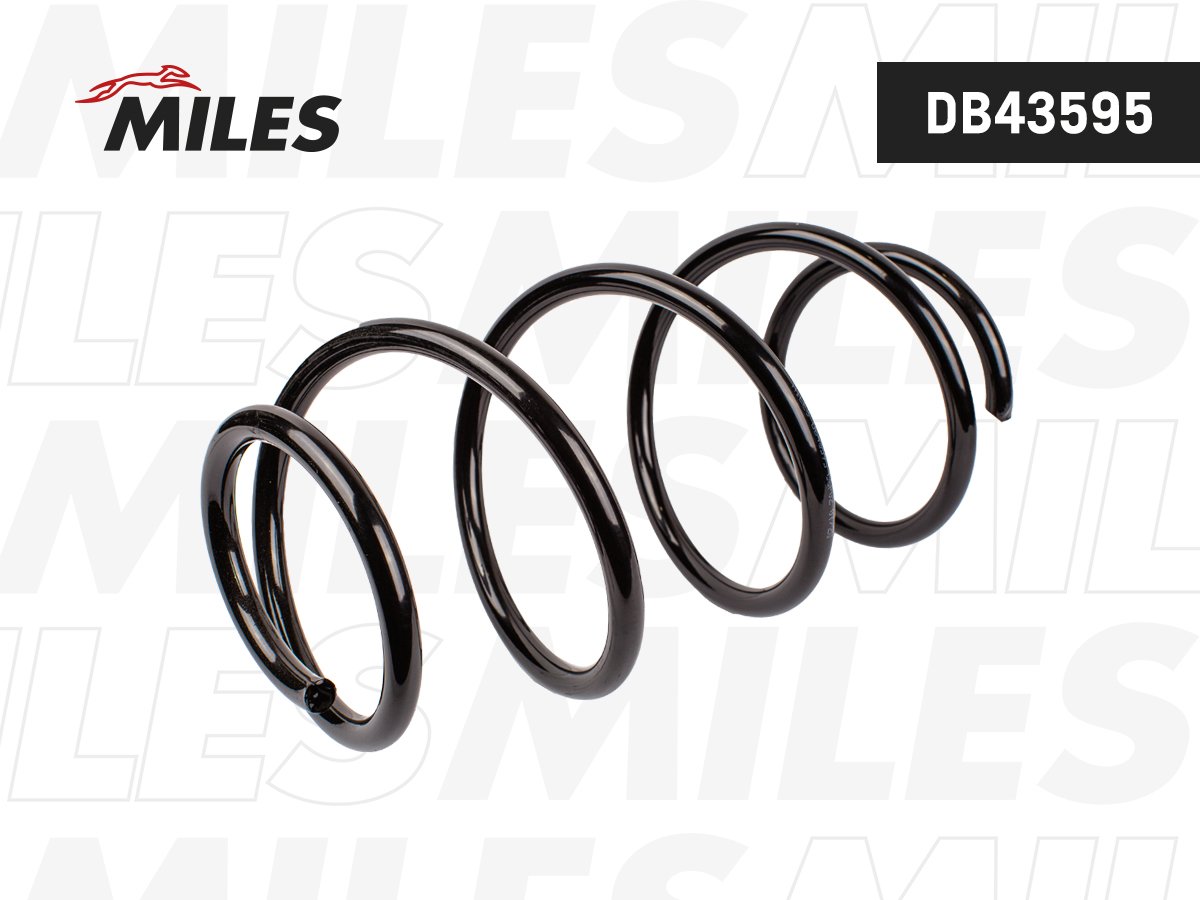 Пружина подвески hyundai i30/KIA cee`d 1.4/1.6 13- передняя - Miles DB43595