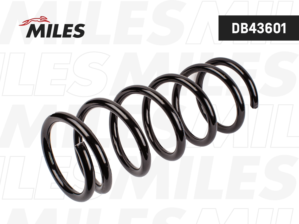 Пружина подвески nissan teana 2.5/3.5 2WD 10-13 задняя - Miles DB43601