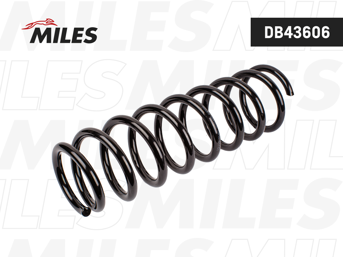 Пружина подвески mitsubishi outlander 4WD 2wd/4wd 4/12- задняя - Miles DB43606