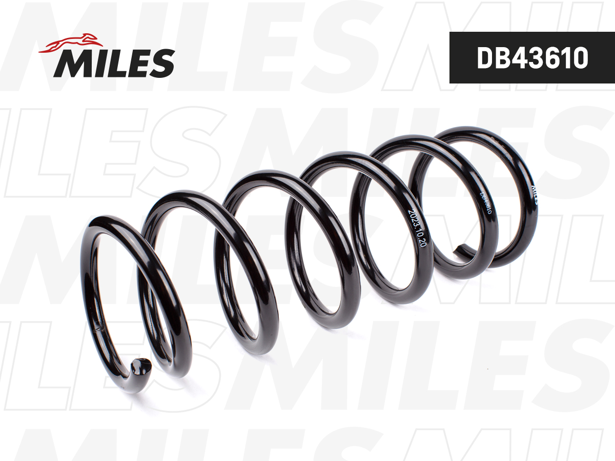 Пружина подвески volvo xc60 2.4 d/2.4 d AWD 08- задняя - Miles DB43610