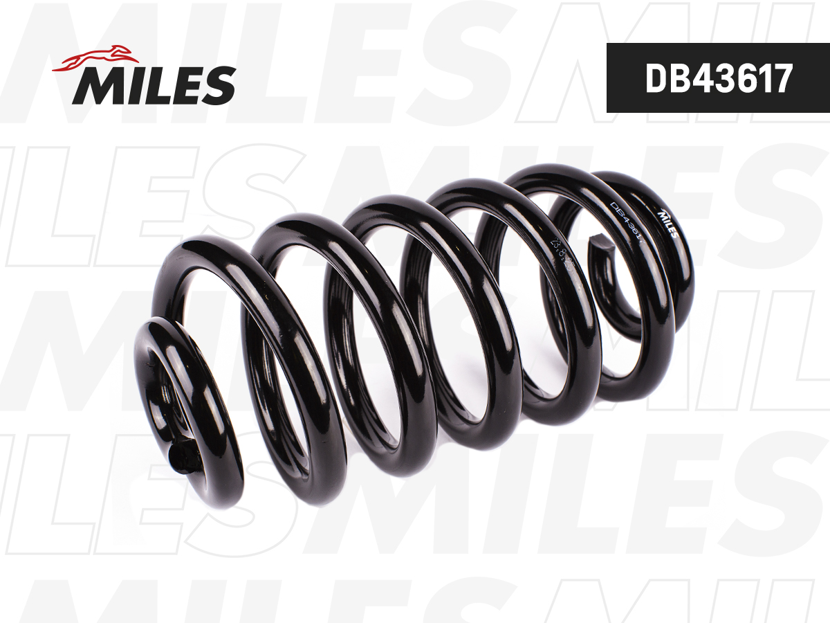 Пружина подвески nissan x-trail 4WD 07- задняя HD - Miles DB43617