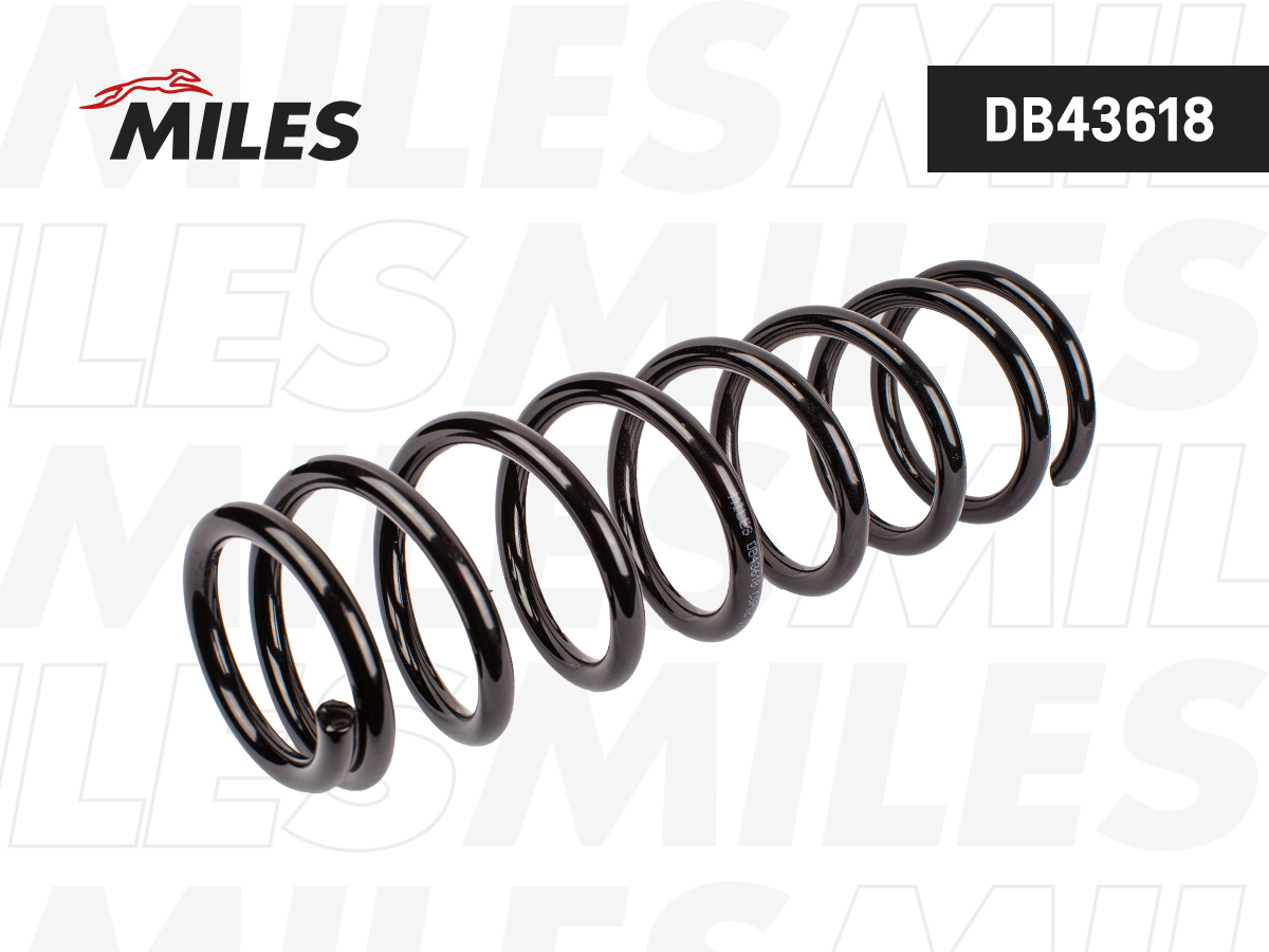 Пружина подвески mitsubishi ASX 10- задняя - Miles DB43618