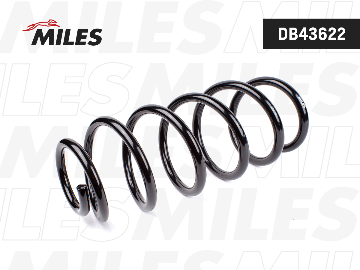 Пружина подвески opel mokka 1.4 / 1.8 4x4 12- передняя - Miles DB43622