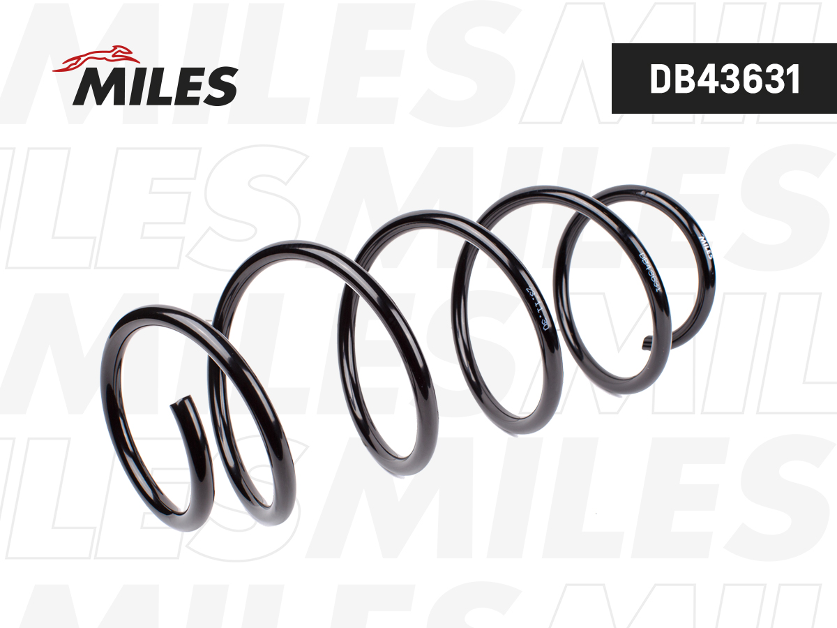 Пружина подвески MB e200 CGI 1.8 / e250 CGI 1/09- передняя - Miles DB43631