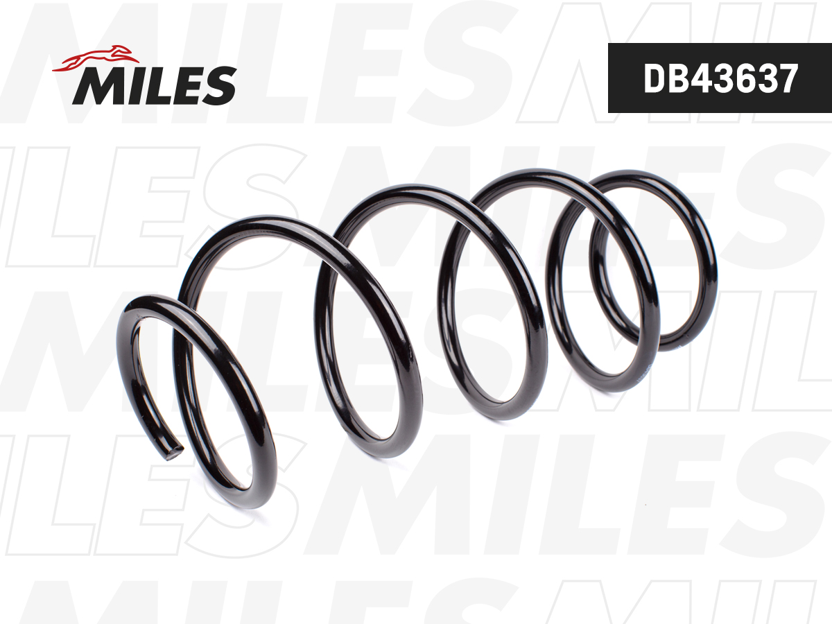 Пружина подвески BMW x3(f25) 2.0-2.8/2.0d 11- передняя - Miles DB43637