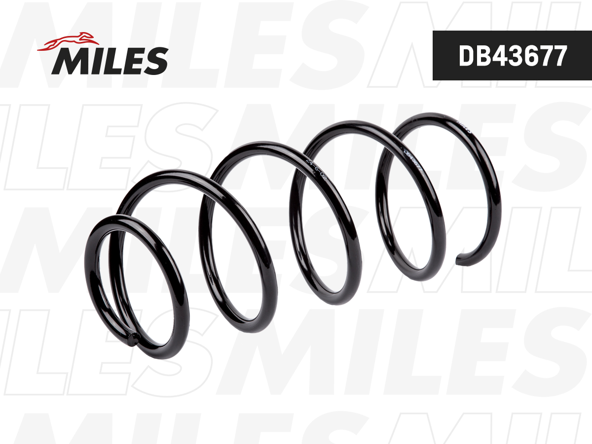 Пружина подвески BMW 3 (e90) 320/330d xDrive передняя - Miles DB43677