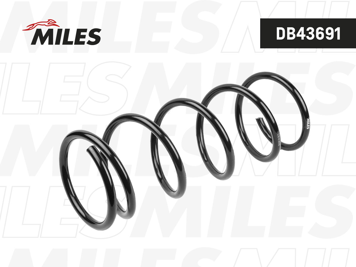 Пружина подвески Nissan Almera (n15) 97-передняя - Miles DB43691