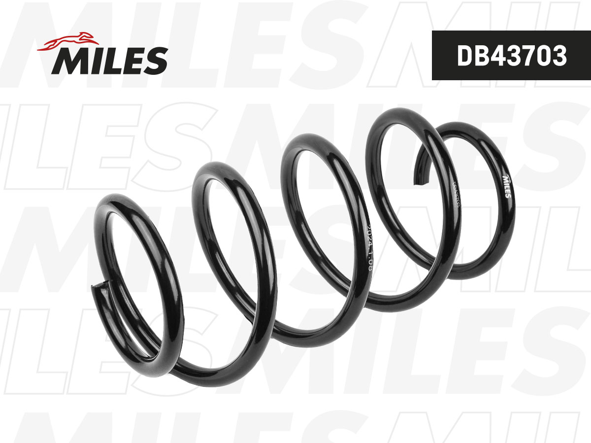 Пружина подвески Nissan Qashqai (j11_) 13-передняя - Miles DB43703
