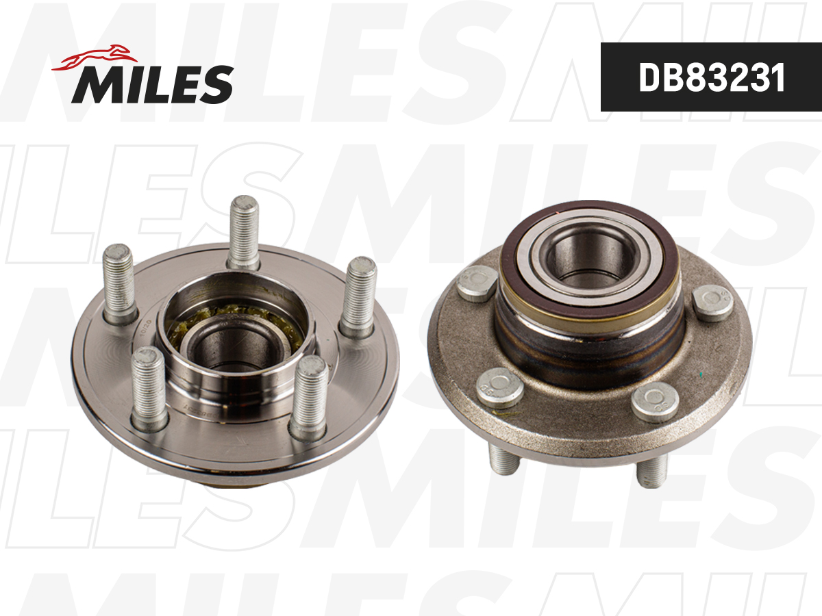 Ступица с подшипником chrysler 300c i 04-11 пер. - Miles DB83231
