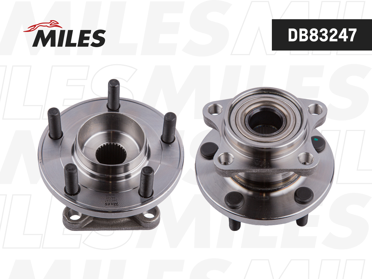 Ступица с подшипником mazda cx-9 07-13 зад. - Miles DB83247
