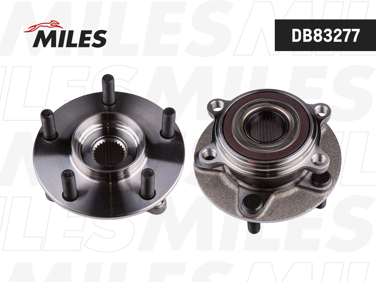Ступица с подшипником mazda 3 13- пер. - Miles DB83277