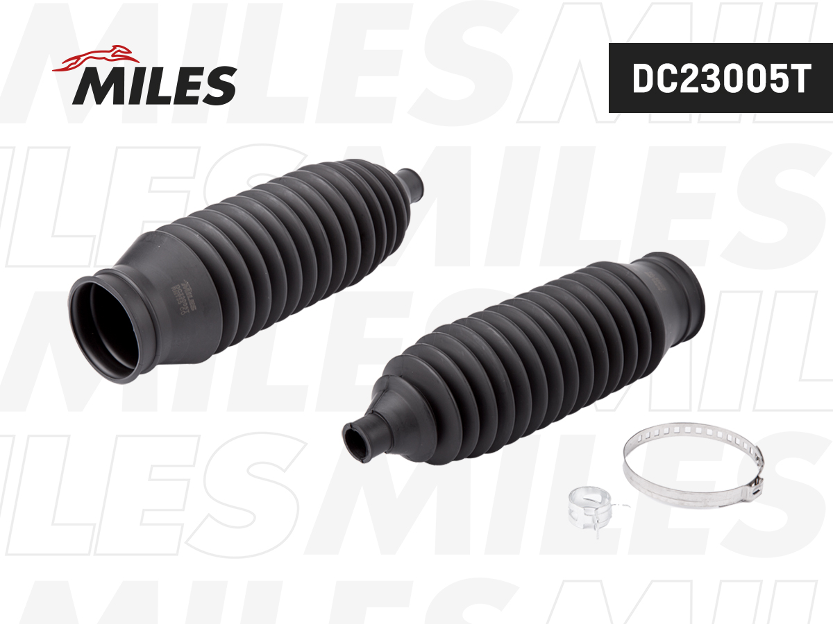 Комплект пыльника рулевой рейки - Miles DC23005T
