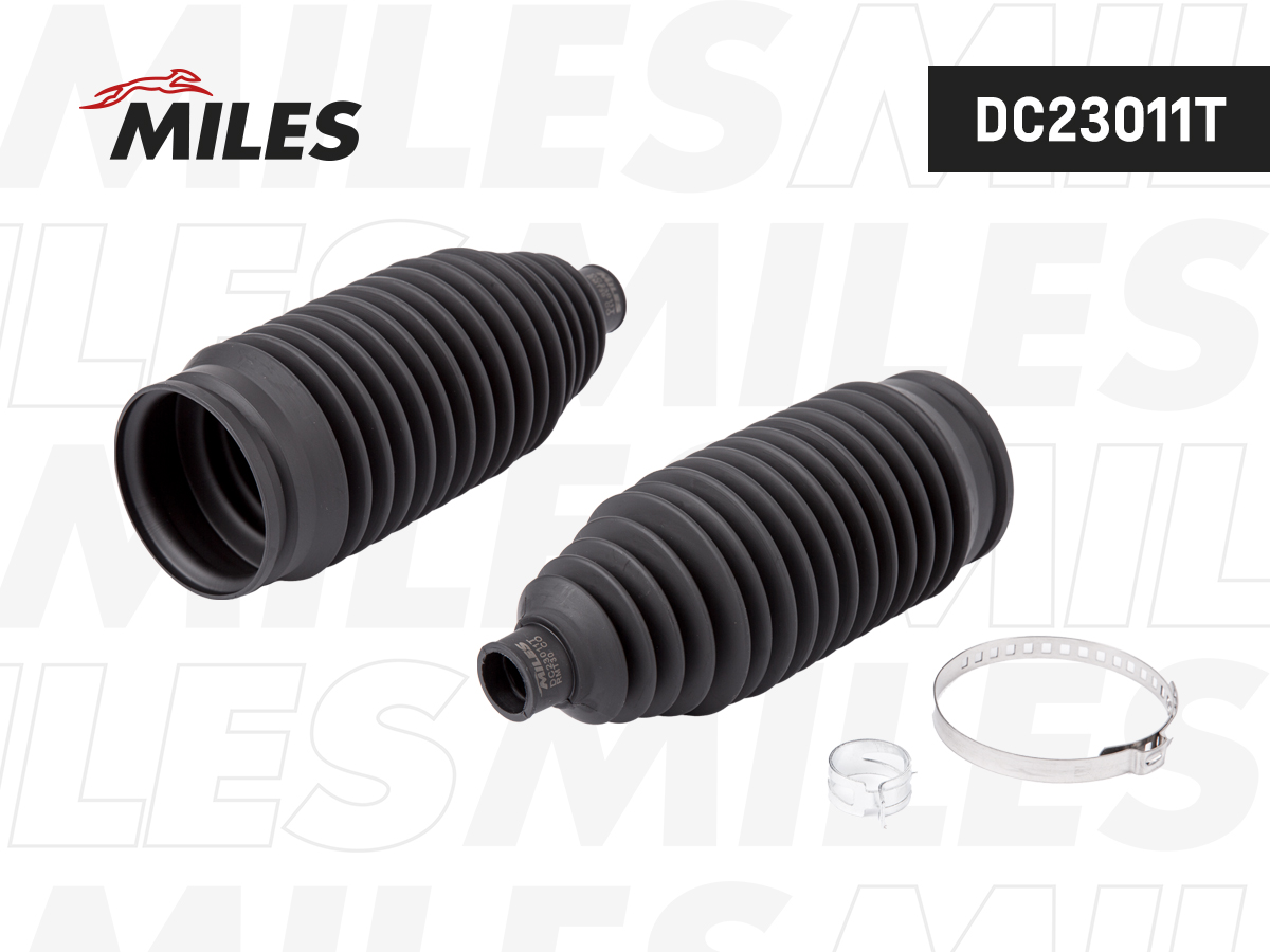 Комплект пыльника рулевой рейки - Miles DC23011T
