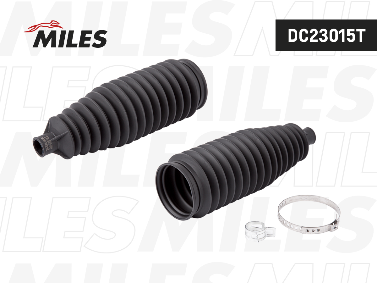 Комплект пыльника рулевой рейки - Miles DC23015T