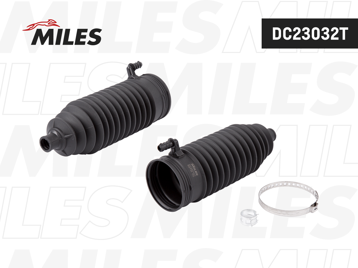 Комплект пыльника рулевой рейки Miles DC23032T 520₽