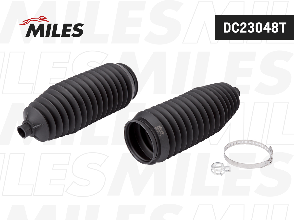 Комплект пыльника рулевой рейки - Miles DC23048T