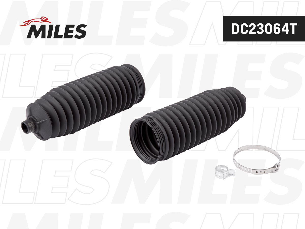 Комплект пыльника рулевой рейки - Miles DC23064T