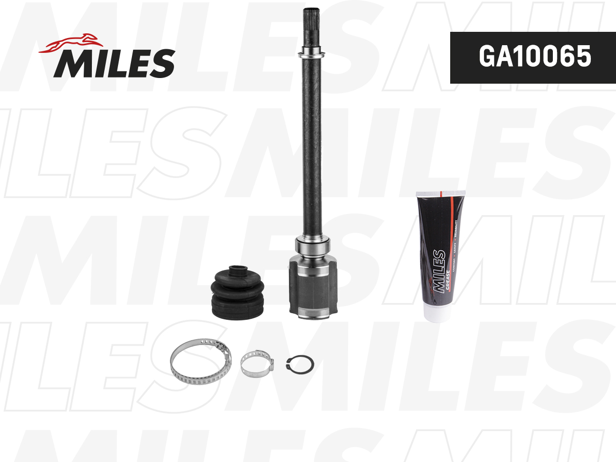 Унивеpсальный шаpниp тpансмиссии (шрус) трипоид mazda/mitsubishi/nissan/renault - Miles GA10065
