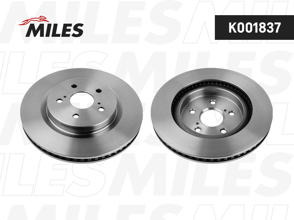 Диск тормозной передний geely atlas - Miles K001837