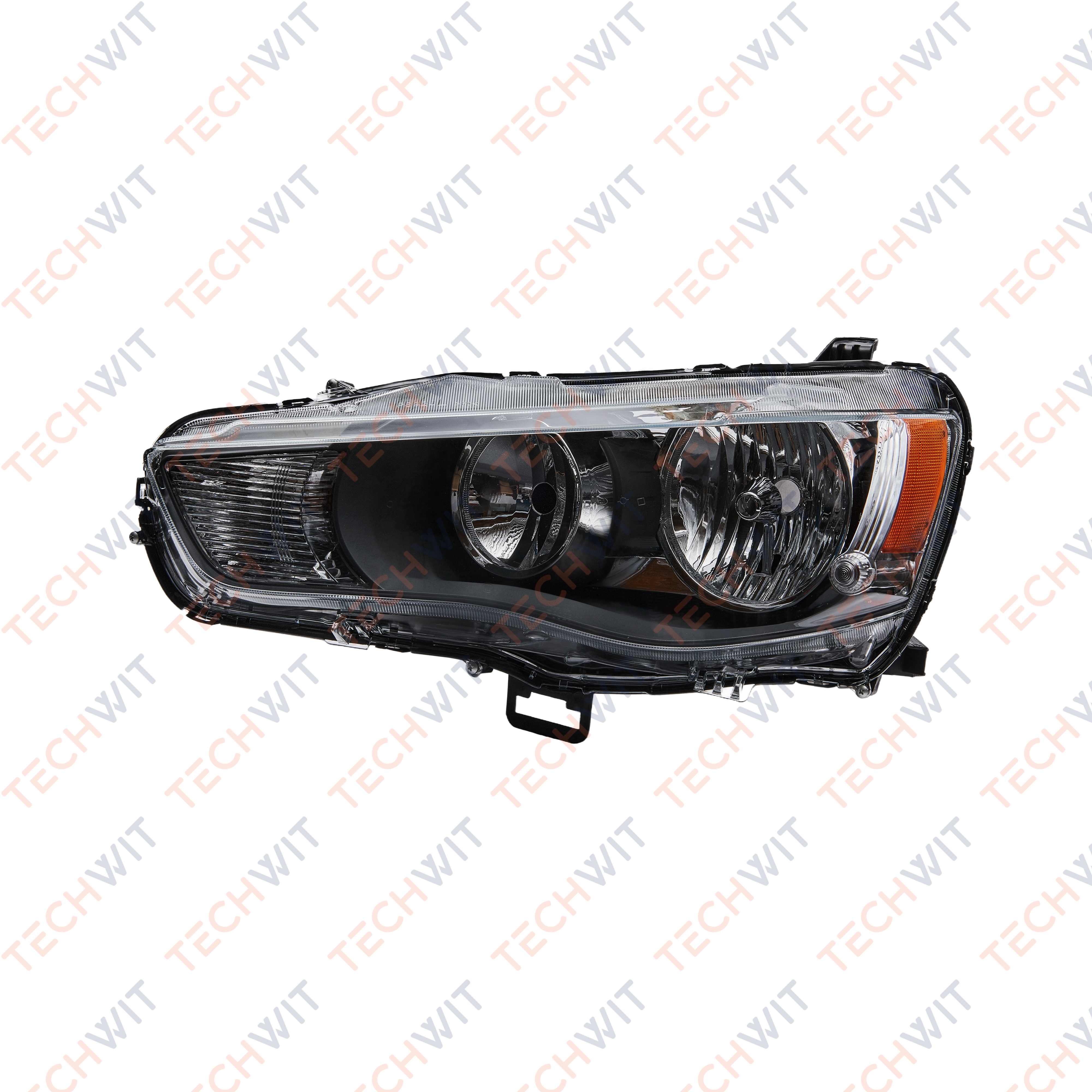Фара Лев. Mitsubishi Outlander 2010- Halogen | перед лев | - TechWit HD001MTS011TW