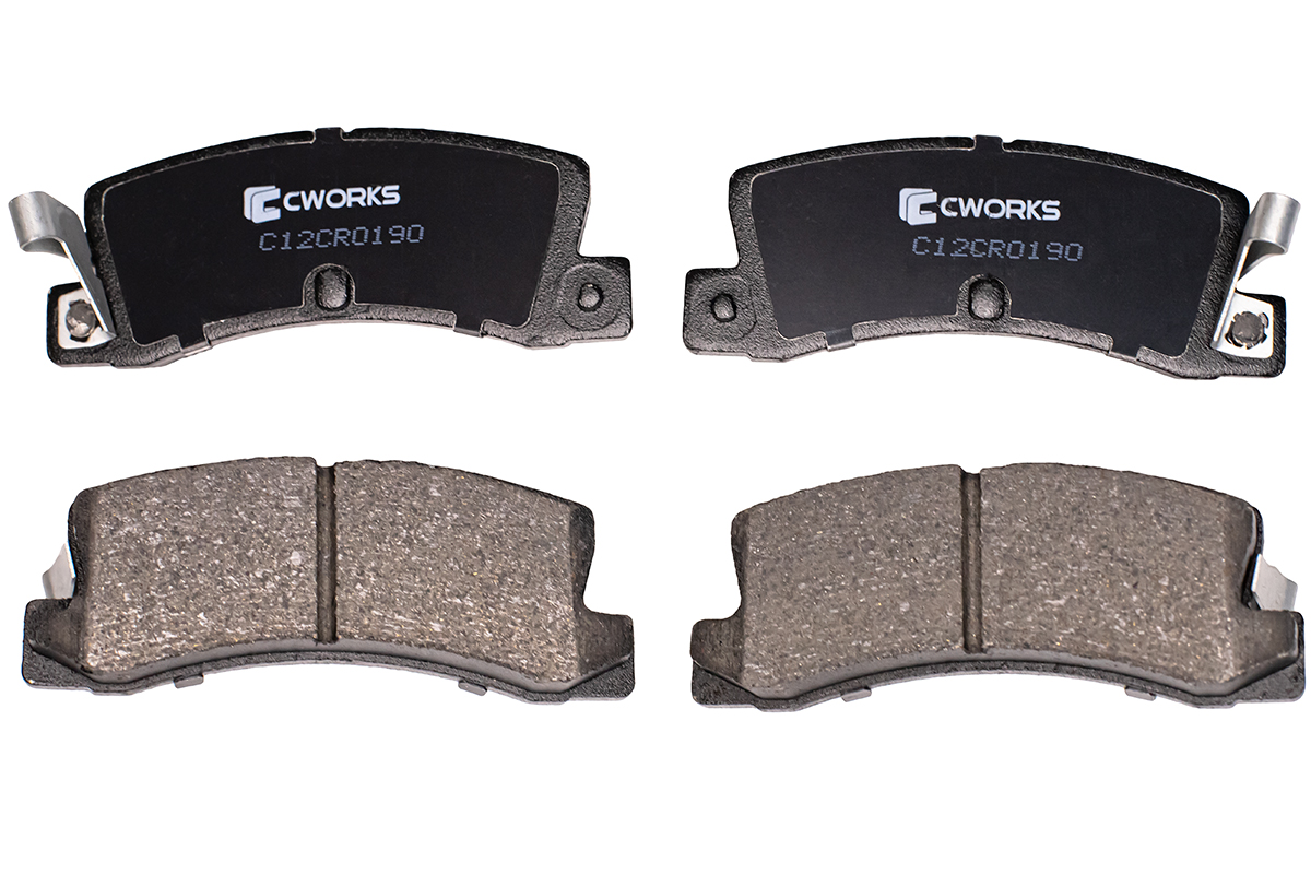 Колодки тормозные задние - CWORKS C12CR0190