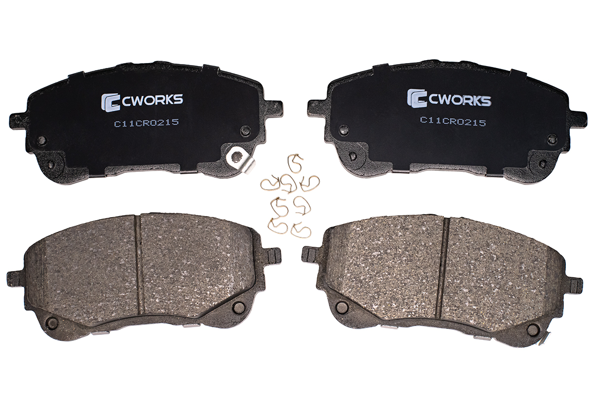 Колодки тормозные передние LOW metallic - CWORKS C11CR0215