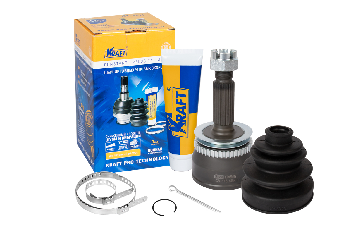 Шрус наружный для а/м Hyundai Coupe (01-09), Elantra (00-06) - KRAFT KT 059247