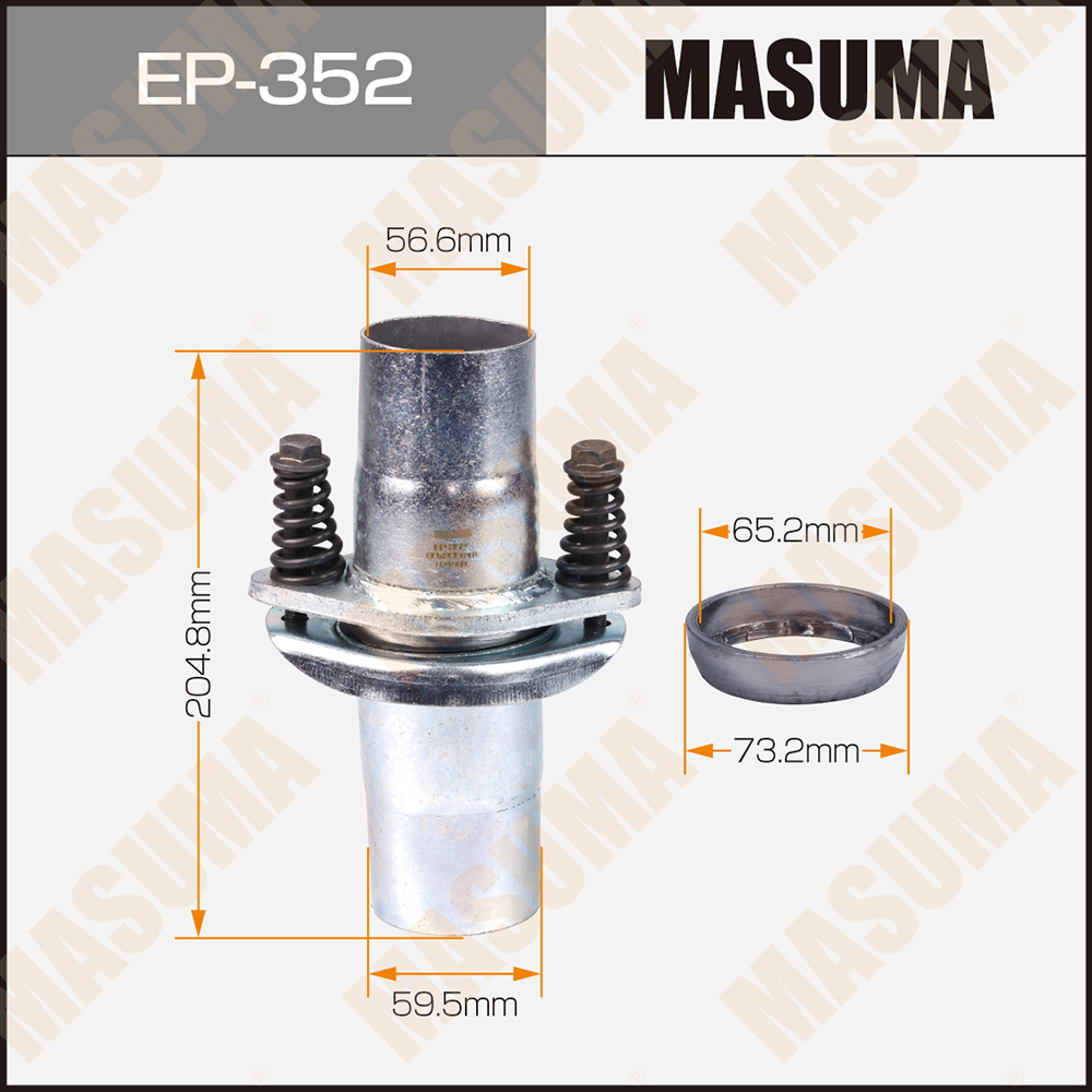 Гофра глушителя - Masuma EP352