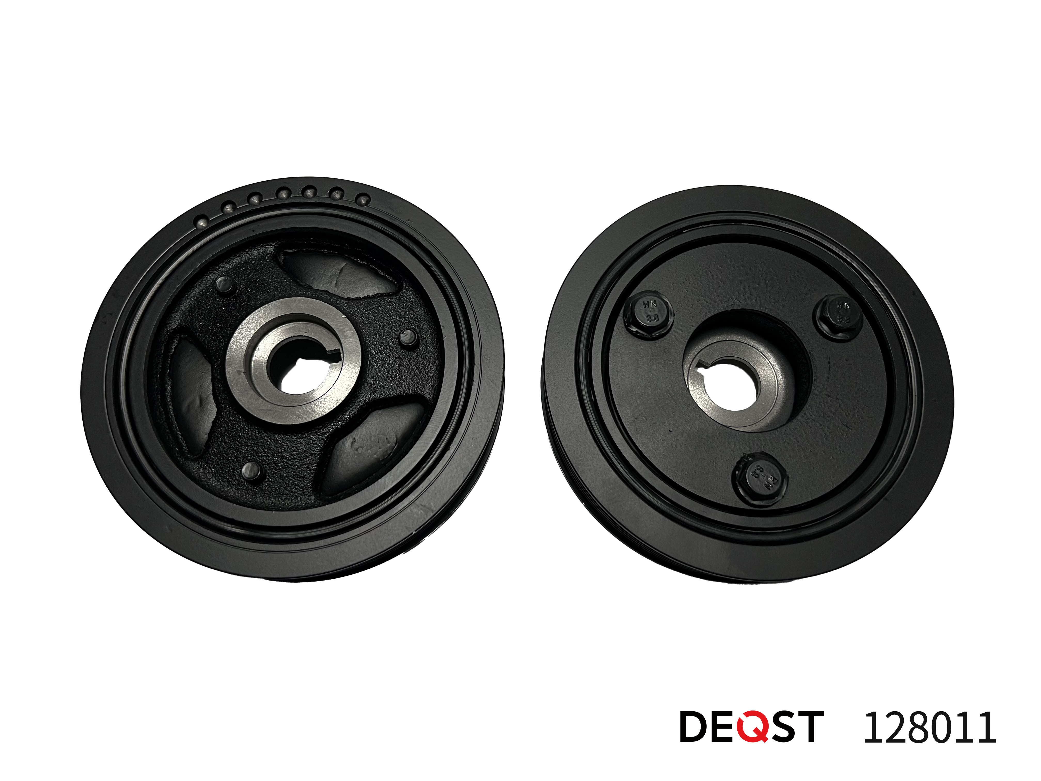Шкив коленвала 2.5 CRDi d4cb KIA sorento (2003-2009) - Deqst 128011