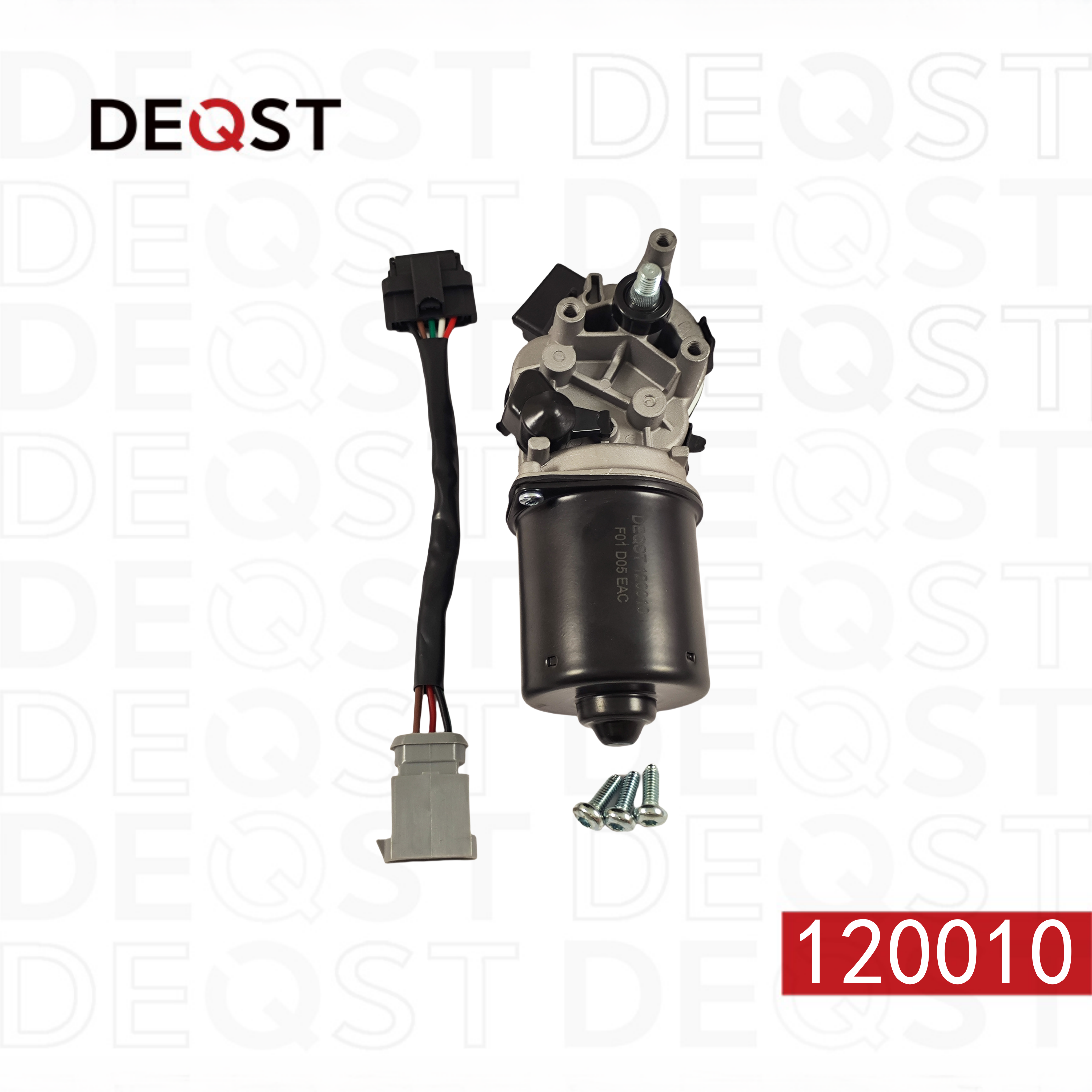 Мотор стеклоочистителя передний renault symbol i (lb0 1 2) 01.00-12.08 - Deqst 120010
