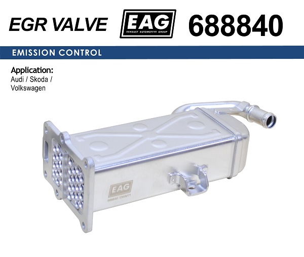 Радиатор охлаждения EGR - EAG 688840