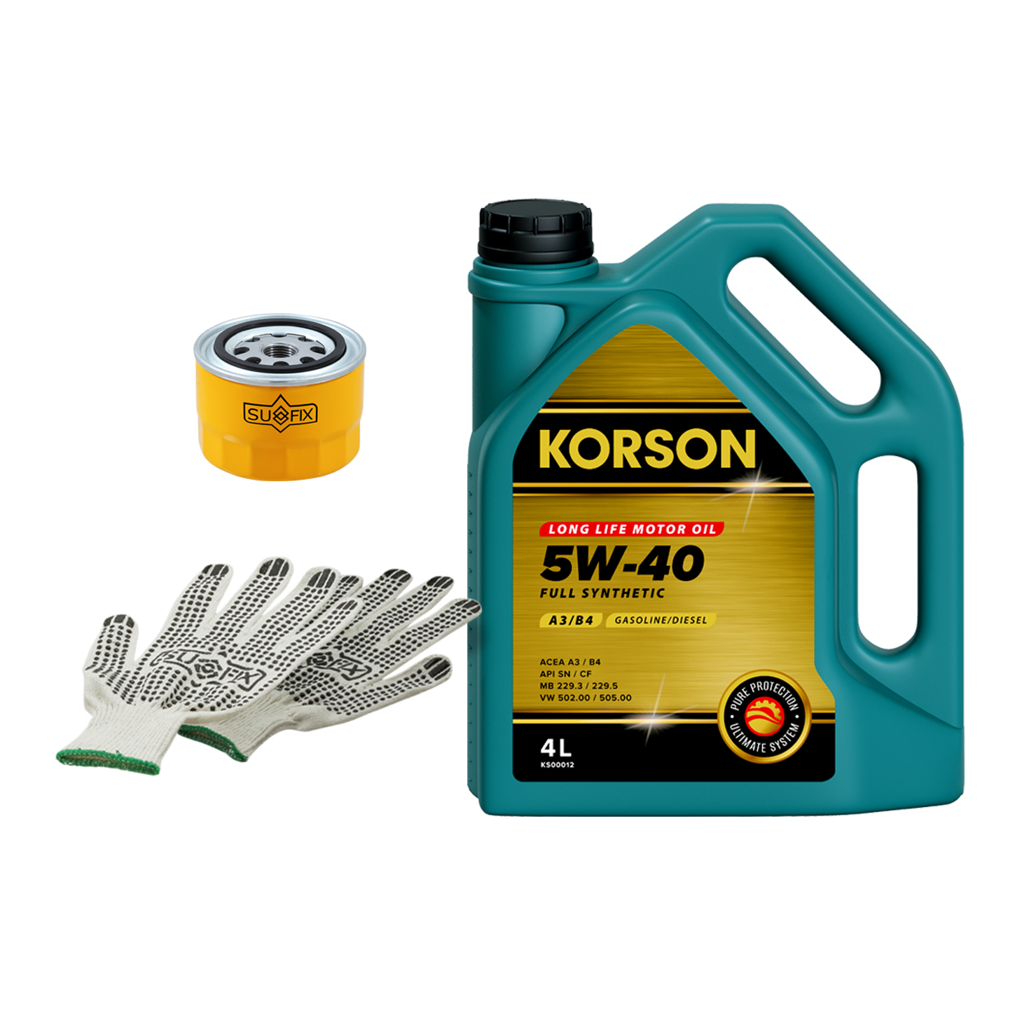Комплект для ТО (масло, фильтр масляный) - KORSON SKL-1002
