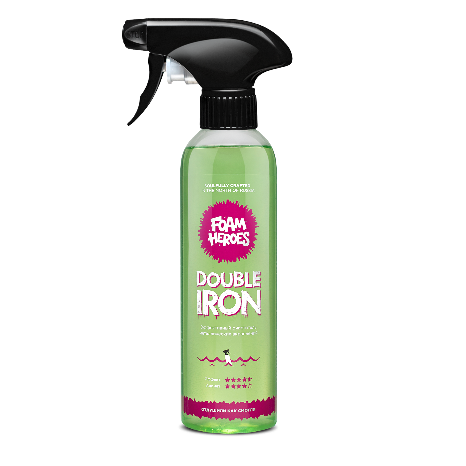 Double Iron очиститель металлических вкраплений 500мл - Foam Heroes FHB076