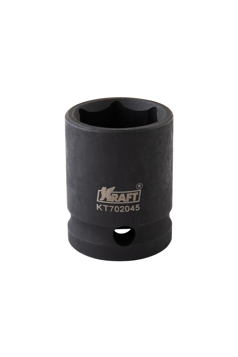 Головка ударная 6-гранная х21 мм 1/2 - KRAFT KT 702045