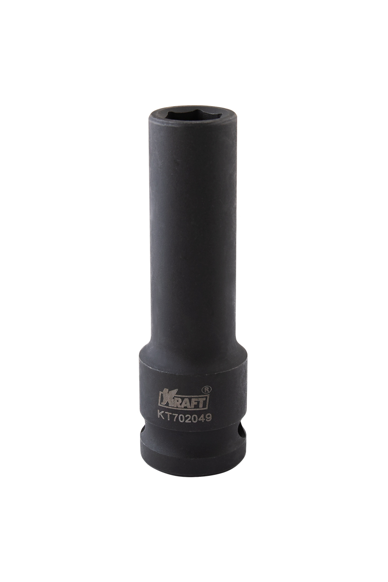 Головка ударная 6-гранная удлиненная 1/2 11 мм - KRAFT KT702049