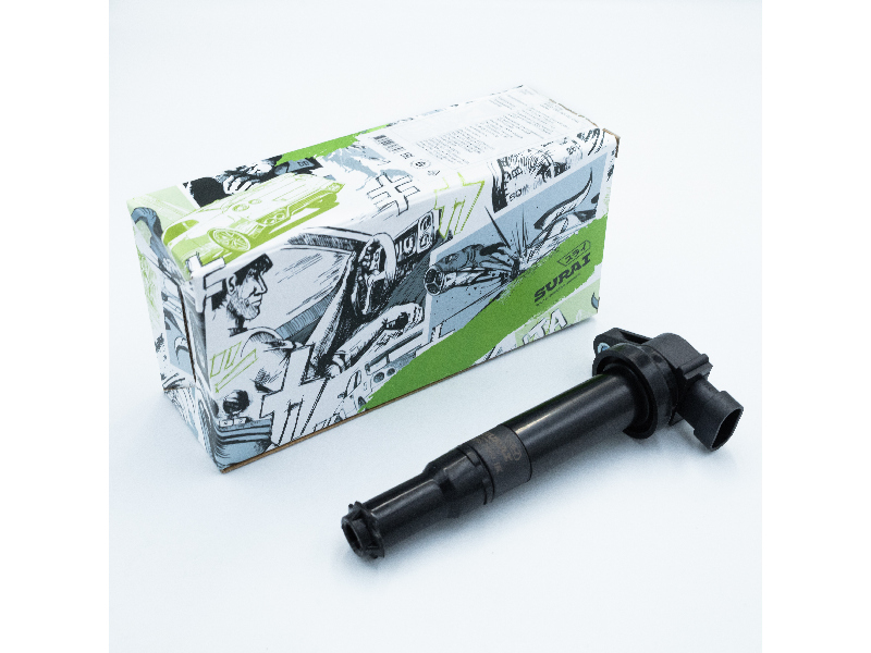 Катушка зажигания Hyundai Santa Fe (06-) 2.7i (3pin) () - SURAI SRS 70663